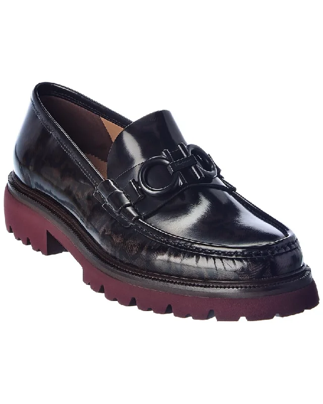 Super Deal Ferragamo Bleeker Patent Loafer