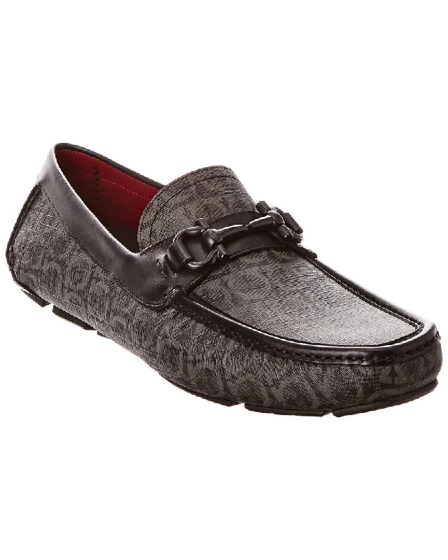 Savings Galore Ferragamo Parigi Leather Driver