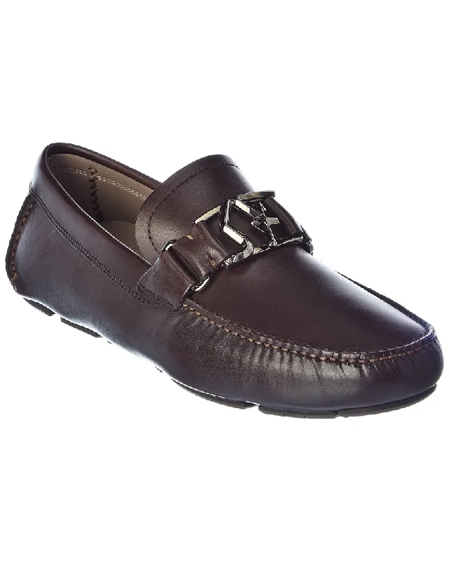 Year-End Clearance Ferragamo Peter Leather Loafer