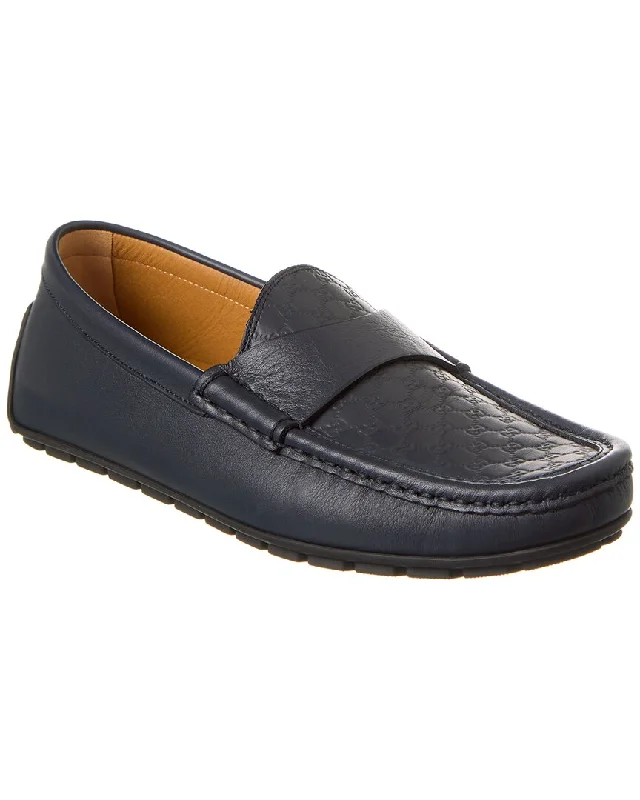 Super Bargain Gucci Microguccissima Leather Driver