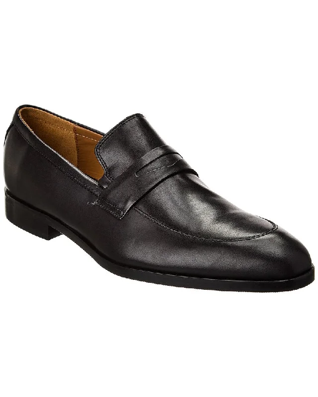 Quick Sale Hugo Boss Modern Leather Loafer