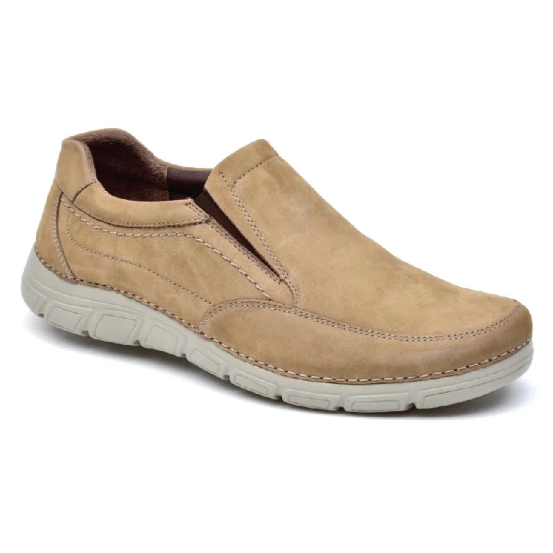 Online Only Men's Nubuck leather Mocassin - Rock