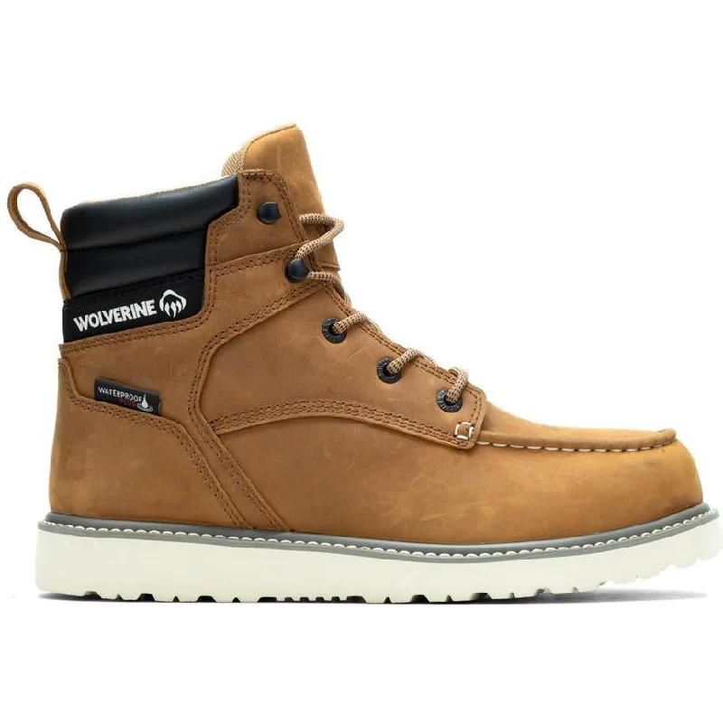 Sale Alert Wolverine Men's Trade Wedge Steel Toe Work Boot - Wheat - W230055
