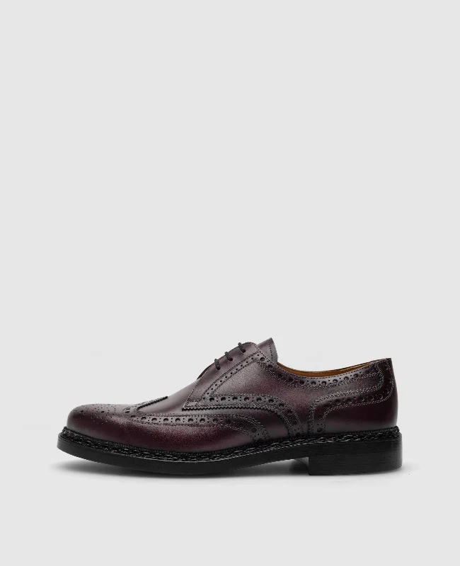 Mega Deal Buda Full-Brogue BC - Bordeaux