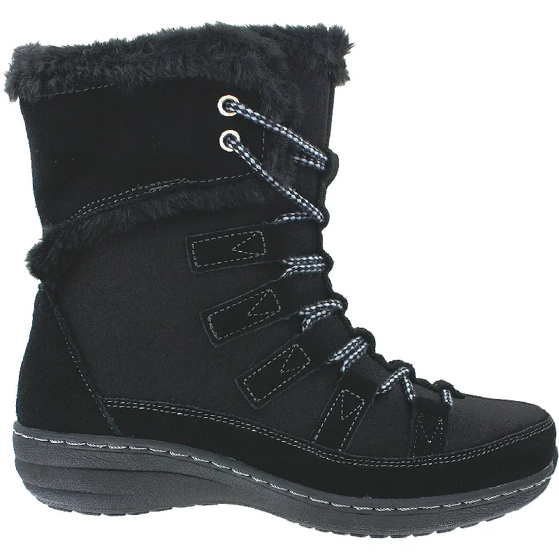 Special Discount Women's Aetrex Short Lace-Up Boot Blackberry Synthetic