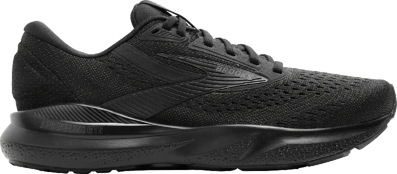 Weekend Bargains to Enjoy Brooks Adrenaline GTS 24 WIDE FIT Mens Running Shoes - Black