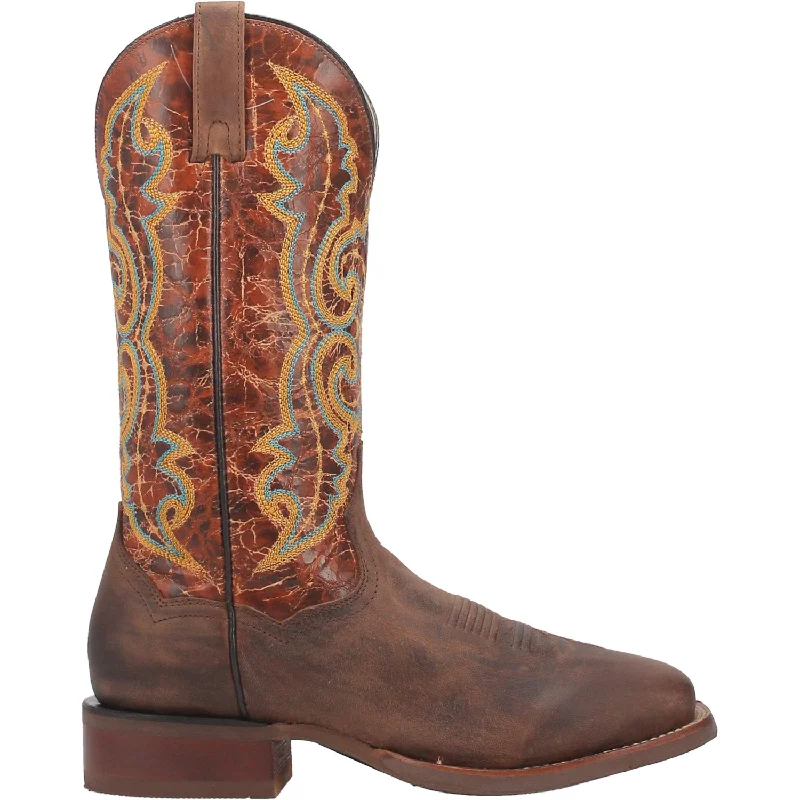 Weekend Steals Await 'Dan Post' Men's 13" Bullhead Western Square Toe - Rust