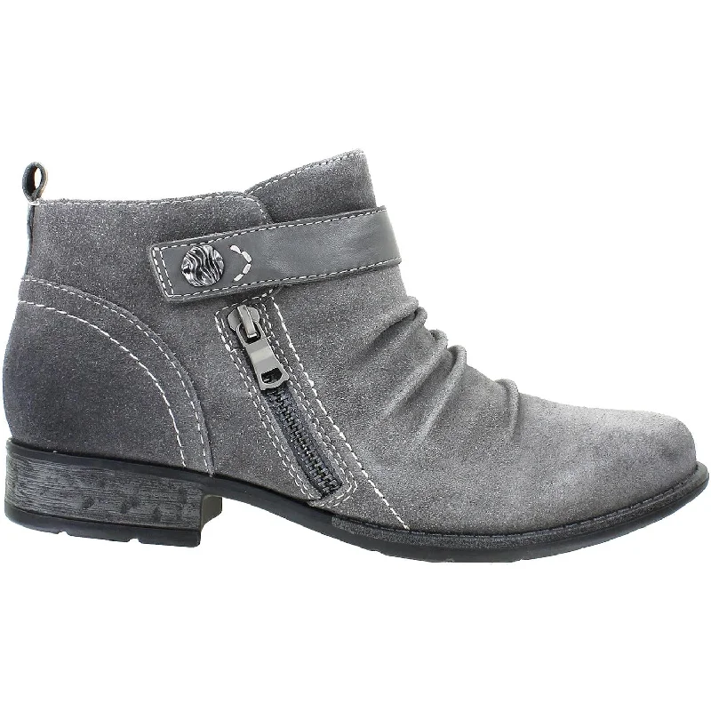 Early Access Women's Earth Buckeye Charcoal Grey Suede