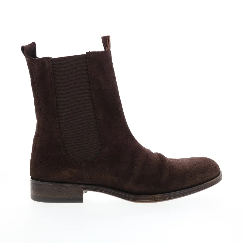 Price Drop Alert Fly London Moze MOZE798FLY-001 Mens Brown Suede Slip On Chelsea Boots