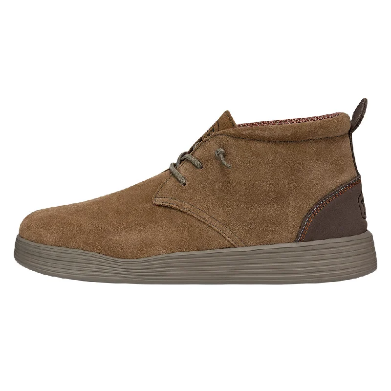 Weekend Savings Extravaganza 'Hey Dude' Men's Jo Suede - Cognac