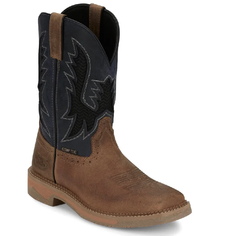 Seasonal Clearance Justin Boots Work SE4115 Bolt 11" Comp Toe Work Boot