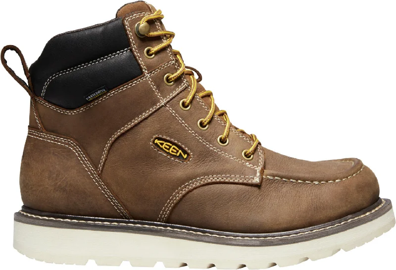 Amazing Prices On The Styles You Love 'Keen Utility' Men's 6" Cincinnati EH WP Soft Toe - Belgian / Sandshell