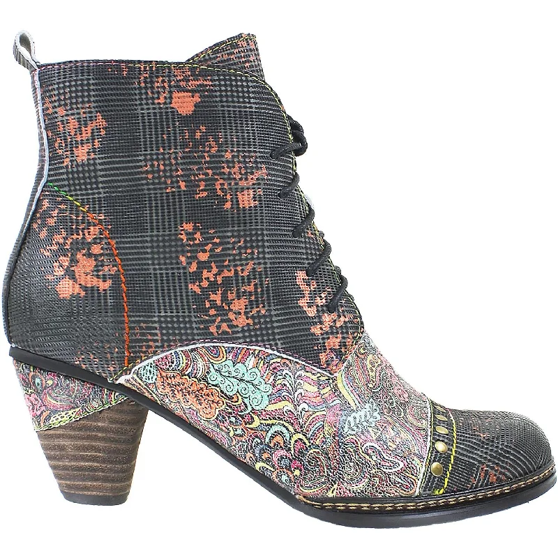 Discount Extravaganza Women's Spring Step Habitat Grey Multi Leather