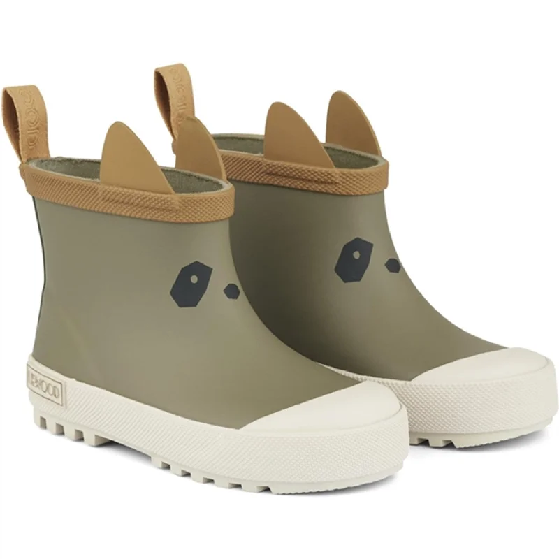 Super Sale Liewood Tekla Rain Boots Panda/Khaki Mix