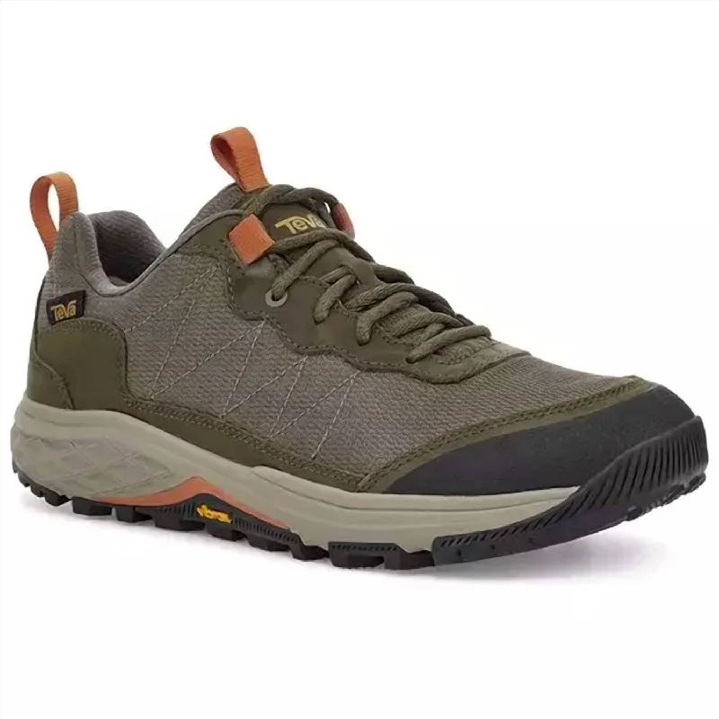 Your Next Fashion Find Is On Sale Men's Ridgeview Low Hiking Shoes In Dark Olive