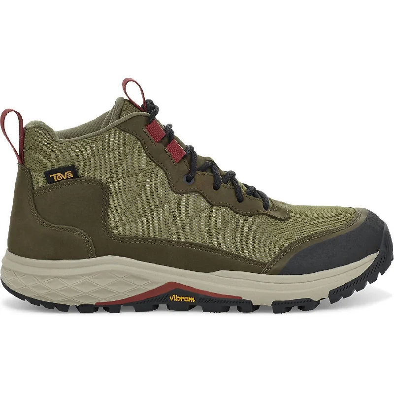 Today's Best Deals – Don't Wait Men's Ridgeview Mid Hiking Shoes In Dark Olive