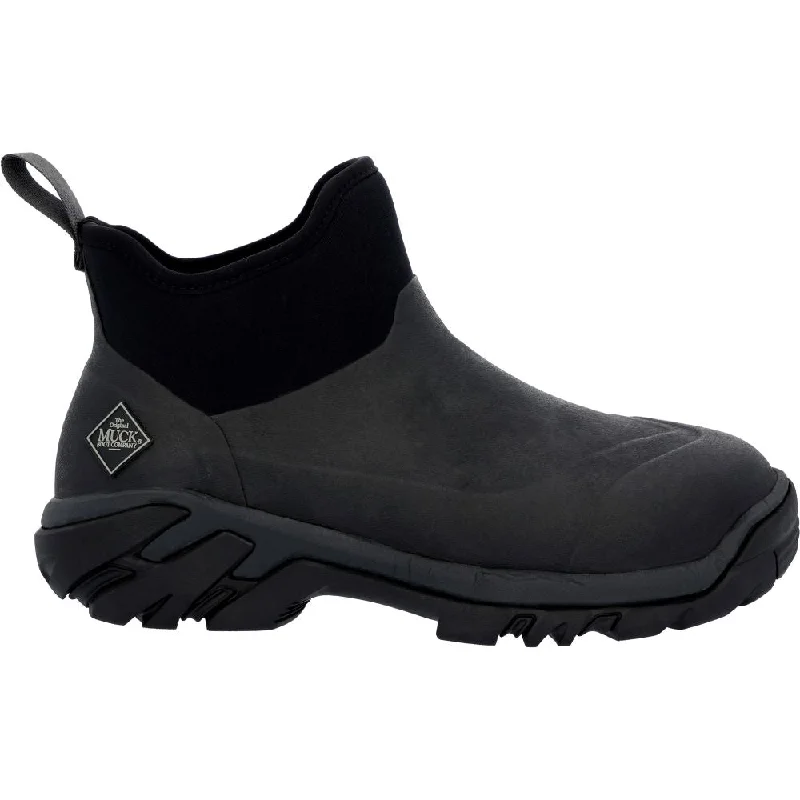 Price Buster 'Muck' Men's Woody Sport WP Ankle Boot - Black / Dark Grey
