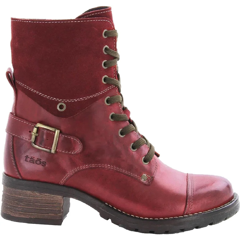 Discount Deals Women's Taos Crave Red Leather
