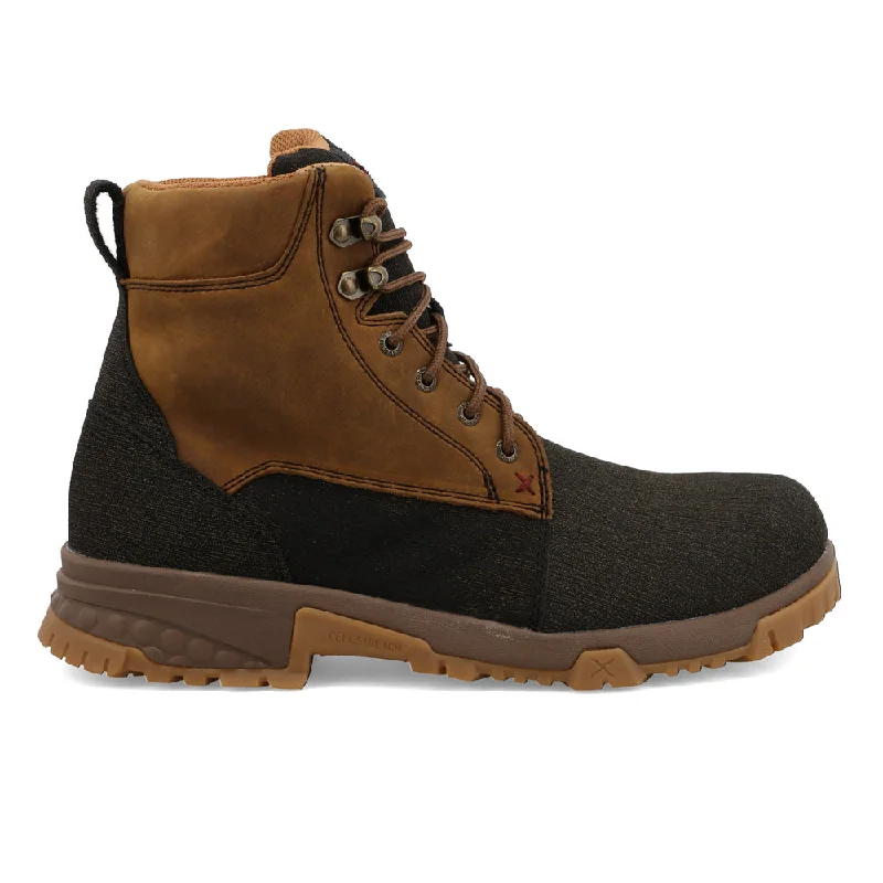 Buy More, Save More 'Twisted X' Men's 6" Work EH Alloy Toe - Brown