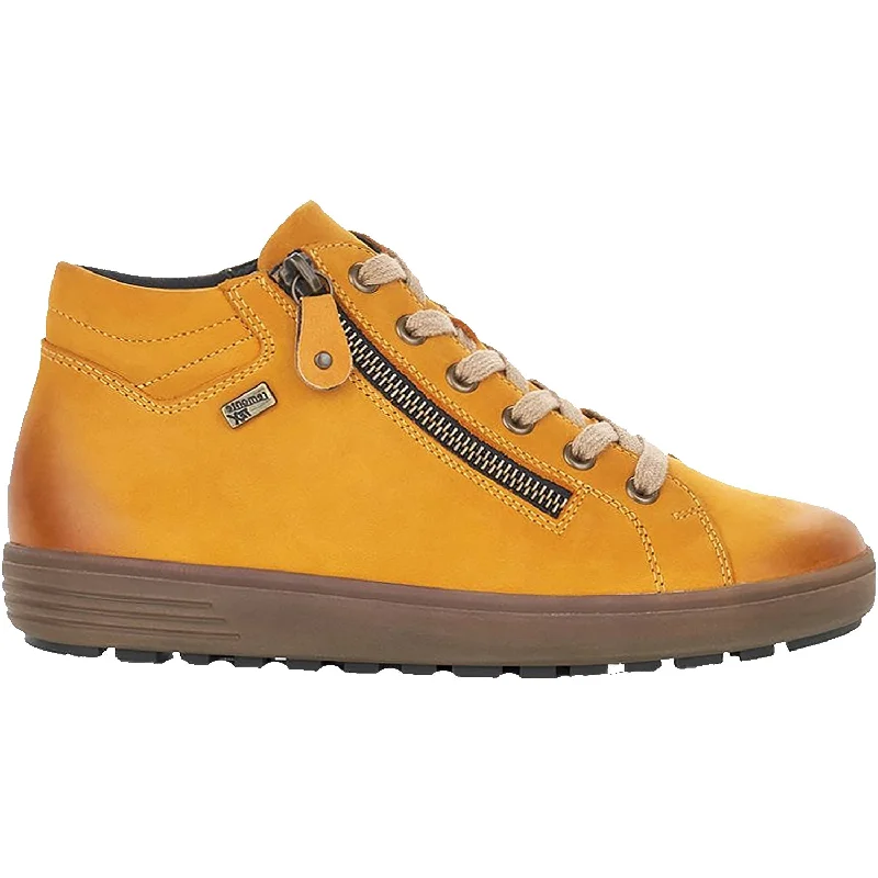 Bonus Savings Women's Remonte D4471-68 Cecilia 71 Yellow Leather
