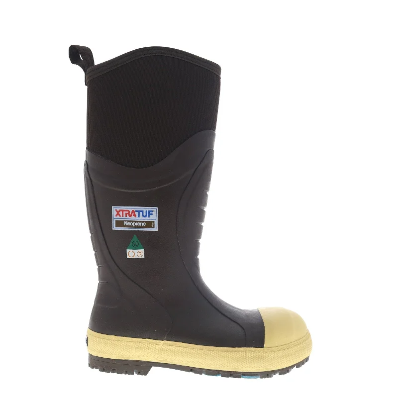 Clearance Event Xtratuf Swingsaw GlacierTrek Pro Composite Toe WP 15" Mens Brown Snow Boots